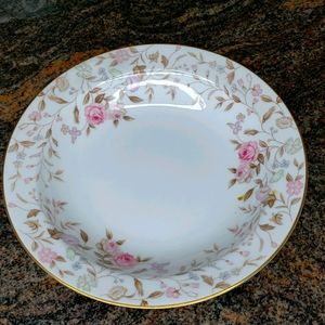 5/$25 Jeanette by Sango Japan soup plate